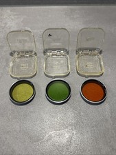 Leitz Summitar Filter Set Gelb Grün Orange - Top Zustand!