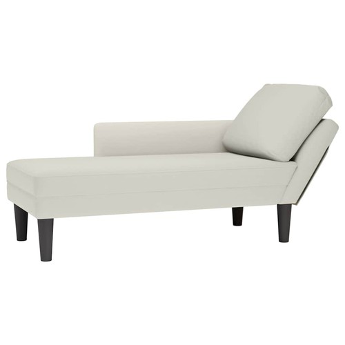 Vidaxl chaiselongue mit kissen - chaiselongue,