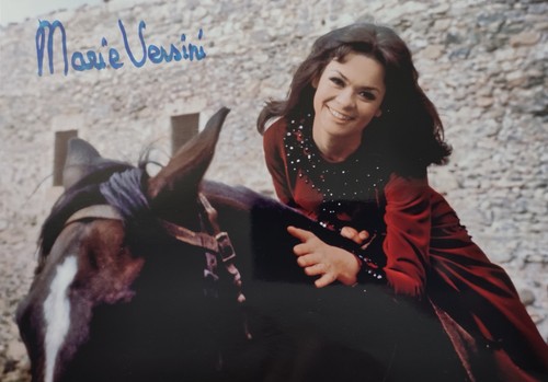 Marie versini autogramm karl - versini,
