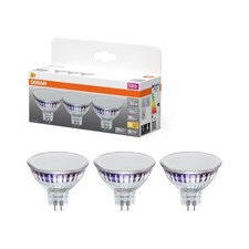 3er Pack OSRAM GU5.3 LED MR 16 Strahler 5,3W wie 50W 120°-Abstrahlwinkel 2700K