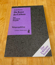 Die Kunst des Liebens von Erich Fromm, Taschenbuch 1987, Ullstein
