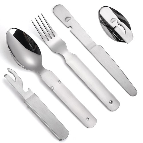 4stk essbesteck outdoor set - essbesteck,