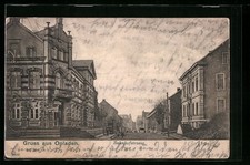 AK Opladen, Bahnhofstrasse mit