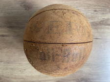 Vintage Berg Medizin Ball Vollball Echt Leder 815 g Retro