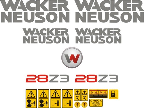 Wacker neuson 28z3 minibagger - wacker,