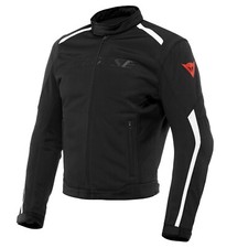 Dainese Hydraflux 2 Air D-Dry Jacke Schwarz/Weiß 60 sommerliche Motorrad Jacke