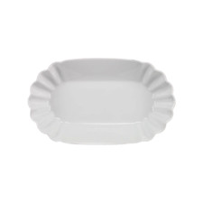 Pommes Schale 20 cm aus Porzellan Curry Wurst Schale Schüssel weiß