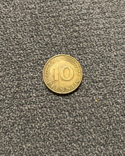 Pfennig münze 1950 - pfennig, d