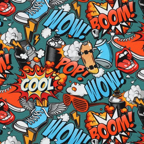 Graffitti boom jersey - boom,