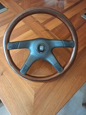 Momo Holz Lenkrad, nur das Lenkrad, incl. gratis Narbe unbekannt wozu sie passt