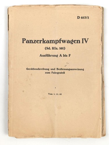 653 panzerkampfwagen - d,