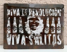 Blechschild VIVA SALITOS 40 x 30 cm Metallschild Retro Nostalgie (262)