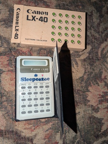 Vintage canon electronic - vintage, lx-40