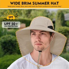 Cap mit Nackenschutz Sonnenhut