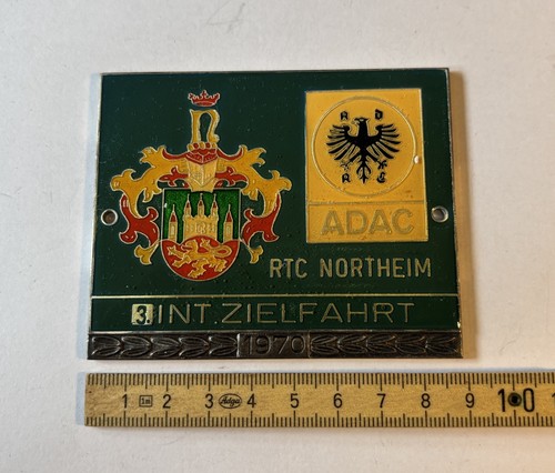 Plakette medaille zur - zur, adac
