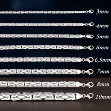 Königskette 925 Sterling Silber Massiv | Herren & Damen | NEU & Top-Qualität