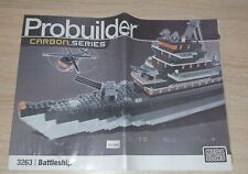Mega Bloks 3263 Battleship Bauanleitung ProBuilder Carbon Series 2009