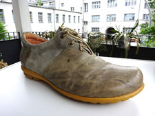 THINK 000142 KONG Premium Herren Schuhe Leder Taupe Beige Austria Gr.45 f.Neuw