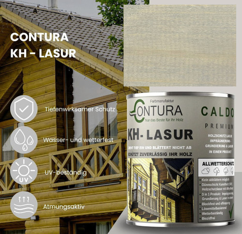Lasur 3in1 holzlasur - kh,