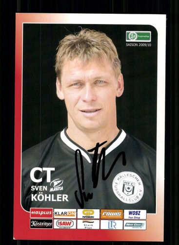 Sven köhler autogrammkarte - sven,