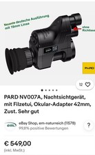 Pard nv007a nachtsichtgerät - pard,