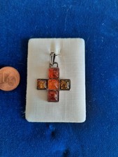 Schmuckanhänger Kreuz, 925