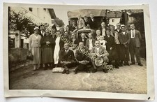 orig. Photo postcard people in