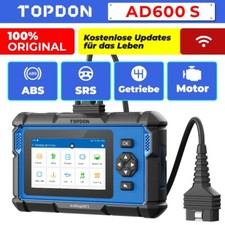 🔥2025 TOPDON AD600S 2.0 KFZ OBD2 Diagnosegerät Scanner 9 Funktionen CAN FD DHL