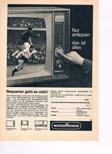 Nordmende werbeanzeige werbung - nordmende,