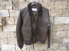 US Army G1 Fliegerjacke Lederjacke M422A Pilotenjacke Airforce Jacket USN Sz 44