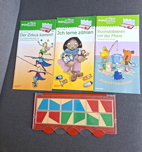 Minilük set übungshefte - set, +