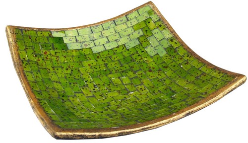 Eckige mosaikschale - eckige,