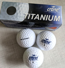 CRANE * 3 Titanium Golfball