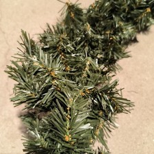 Kunsttanne Girlande Tannengrün Weihnachten