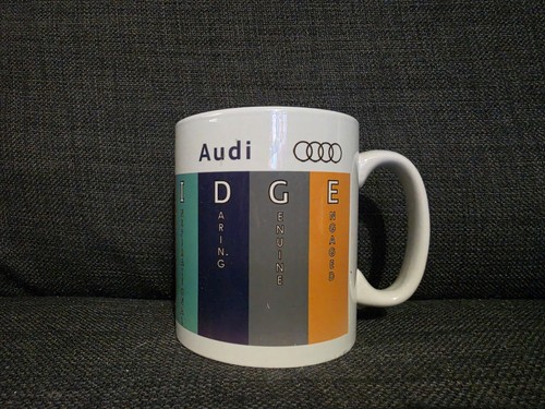 Audi cambridge werbetasse - cambridge,