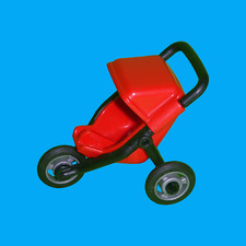 Playmobil - Shopper Kinderwagen Sport-Buggy Baby-Jogger - rot - aus 4697 5024