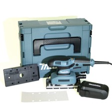 Makita BO3711J Schwingschleifer 190W m. Elektronik+Koffer Schleifer Schleifgerät