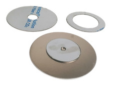 Aluminium Ring Platte Alu Blech Scheibe mit Mittelloch 3mm gelasert AlMg3 rund