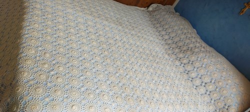Häkelbettdecke doppelbett - häkelbettdecke,
