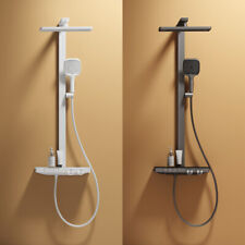 Duschsystem Duschset Regendusche Mit Thermostat Einstellbare Wassermenge Bad