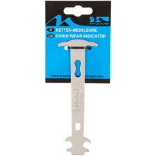 Kettenmesslehre Stahl Kettenlehre Kettenverschleißmessgerät für Fahrradketten