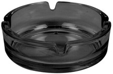 Glas Aschenbecher schwarz