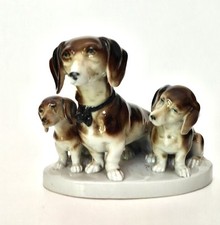 Porzellan Hunde Gruppe
