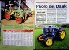 Schlepper Post 04/2013 Landini L 25 Restaurierung - ein interessanter Bericht au