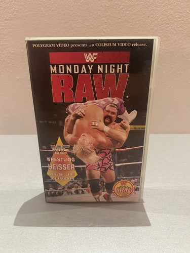 Wwf monday night - raw, vhs