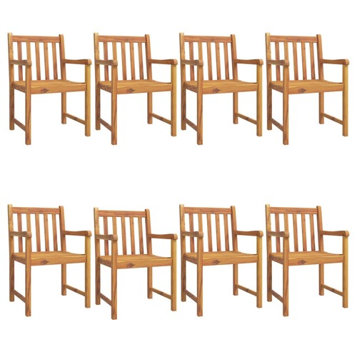 8x gartenstuhl set - 2x, 6x