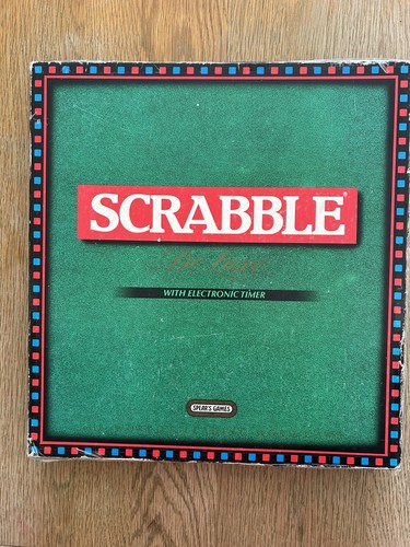 Scrabble deluxe brettspiel - scrabble,