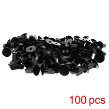 Innen Auto Nieten Kotfl��gel T��r Nylon Schwarz 0,31x0,32 Zoll ?100 St��ck Bef