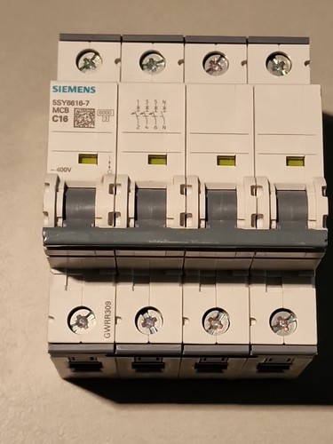 Siemens 5sy66 mcb - mcb, c16