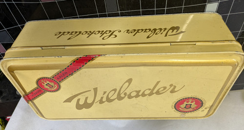 Blechdose wilbader schokolade - wilbader,